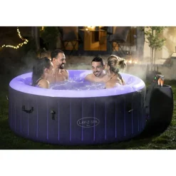 Whirlpool 'LAY-Z-SPA® Bali AirJet™' schwarz Ø 180 x 66 cm, mit LED