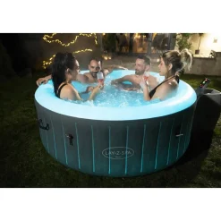 Whirlpool 'LAY-Z-SPA® Bali AirJet™' schwarz Ø 180 x 66 cm, mit LED