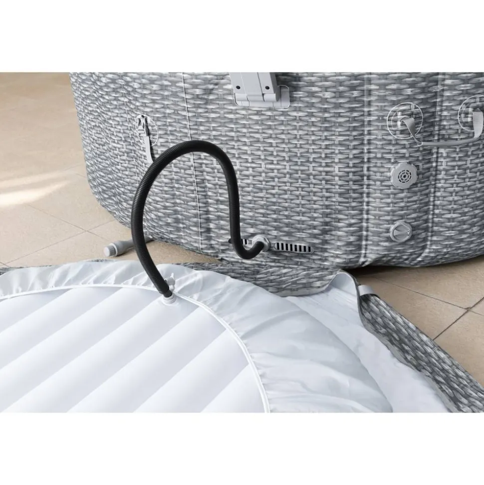 Whirlpool 'LAY-Z-SPA® Bali AirJet™' lichtgrau Ø 196 x 71 cm