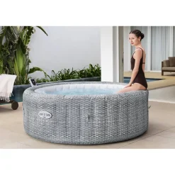 Whirlpool 'LAY-Z-SPA® Bali AirJet™' lichtgrau Ø 196 x 71 cm