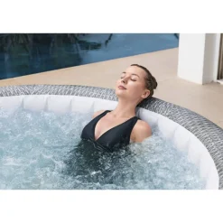 Whirlpool 'LAY-Z-SPA® Bali AirJet™' lichtgrau Ø 196 x 71 cm