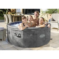 Whirlpool 'LAY-Z-SPA® Carrara AirJet™' Alabaster-Optik Ø 170 x 65 cm