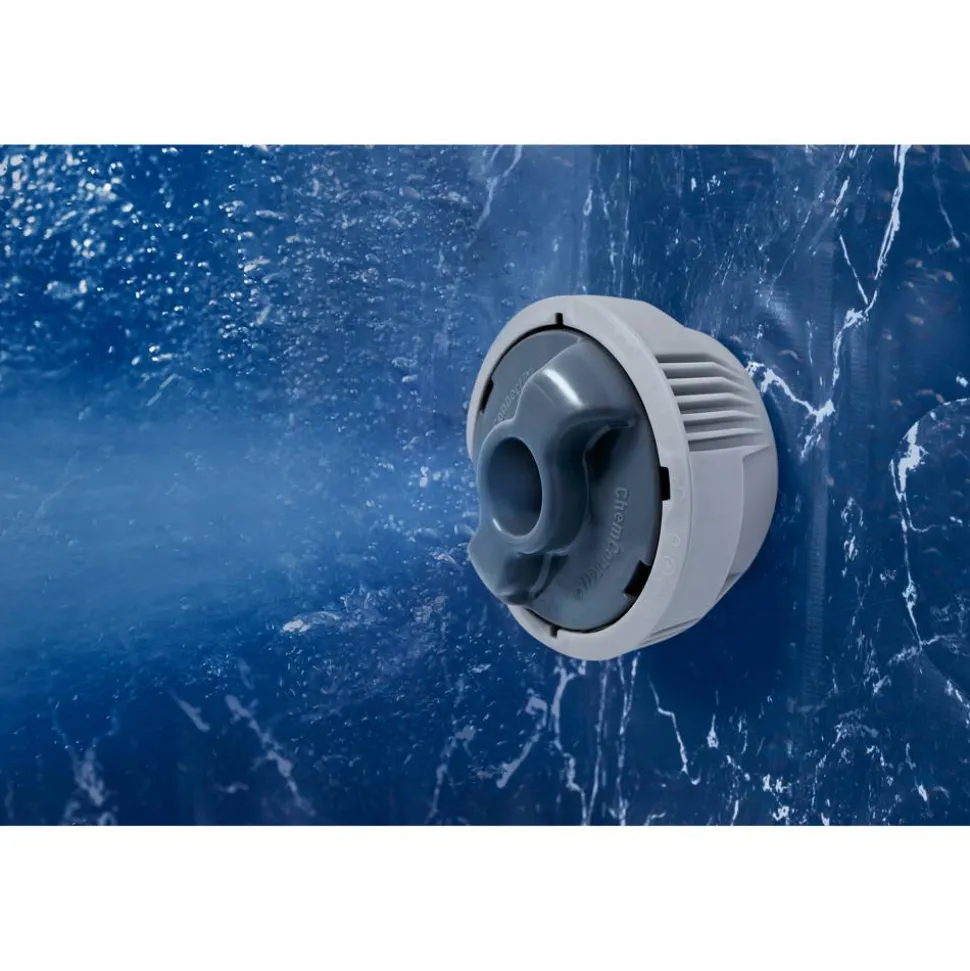Whirlpool 'LAY-Z-SPA® Carrara AirJet™' Alabaster-Optik Ø 170 x 65 cm