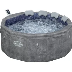 Whirlpool 'LAY-Z-SPA® Carrara AirJet™' Alabaster-Optik Ø 170 x 65 cm