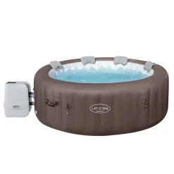 Whirlpool 'LAY-Z-SPA® Dominica HydroJet™' braun/weiß Ø 196 x 71 cm