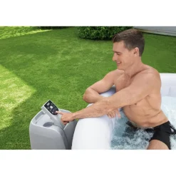 Whirlpool 'Lay-Z-Spa™ Havana AirJet WiFi' anthrazit/weiß Ø 180 x 66 cm