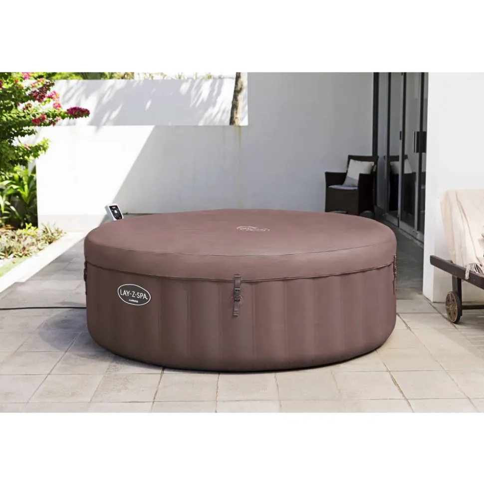 Whirlpool 'LAY-Z-SPA® Hawaii AirJet™' terrakottafarben Ø 196 x 71 cm