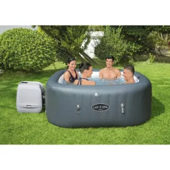Whirlpool 'Lay-Z-Spa™ Hawaii HydroJet Pro' grau/weiß 180 x 180 x 71 cm
