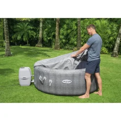 Whirlpool 'Lay-Z-Spa™ Honolulu AirJet' grau/weiß Ø 196 x 71 cm