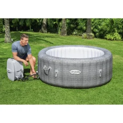 Whirlpool 'Lay-Z-Spa™ Honolulu AirJet' grau/weiß Ø 196 x 71 cm