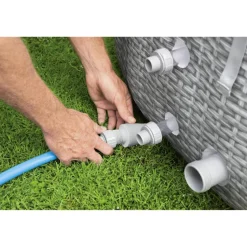 Whirlpool 'Lay-Z-Spa™ Honolulu AirJet' grau/weiß Ø 196 x 71 cm