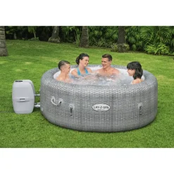 Whirlpool 'Lay-Z-Spa™ Honolulu AirJet' grau/weiß Ø 196 x 71 cm
