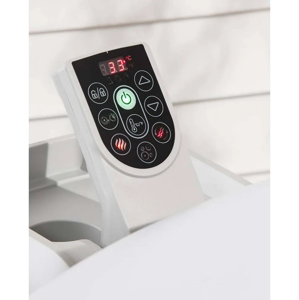 Whirlpool 'Lay-Z-Spa™ Miami AirJet' schwarz/weiß Ø 180 x 66 cm