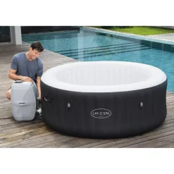 Whirlpool 'Lay-Z-Spa™ Miami AirJet' schwarz/weiß Ø 180 x 66 cm