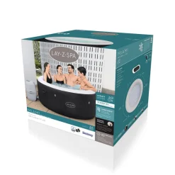 Whirlpool 'Lay-Z-Spa™ Miami AirJet' schwarz/weiß Ø 180 x 66 cm