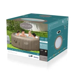 Whirlpool 'Lay-Z-Spa® Palm Springs AirJet™' taupe/weiß Ø 196 x 71 cm