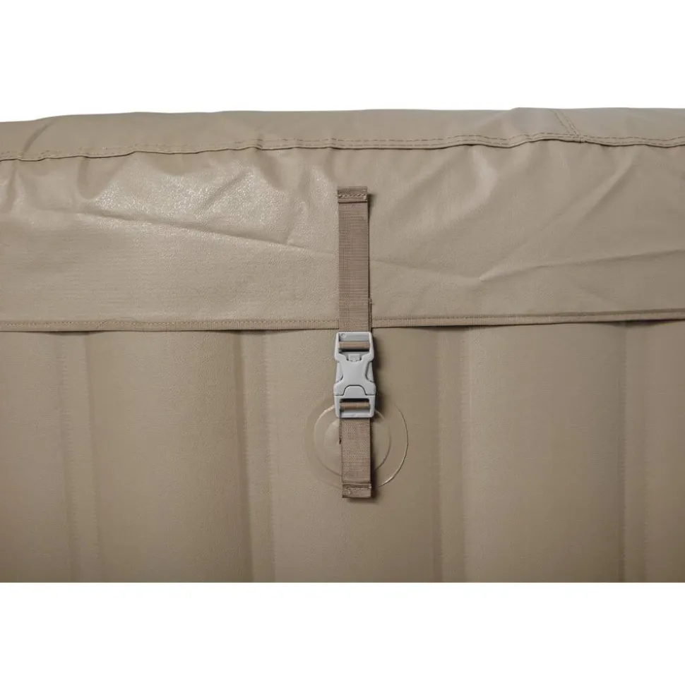 Whirlpool 'Lay-Z-Spa® Palm Springs AirJet™' taupe/weiß Ø 196 x 71 cm