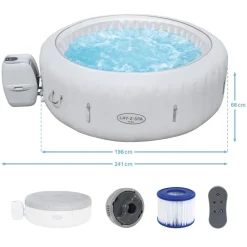 Whirlpool 'Lay-Z-Spa™ Paris AirJet' weiß Ø 196 x 66 cm