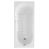 Whirlpool 'Nixe Typ 3' Sanitäracryl weiß 175 x 75 x 37 cm