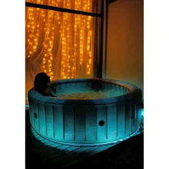 Whirlpool 'Starry' anthrazit Ø 204 x 70 cm