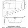 Whirlpool-Komplettset 'Galia II' Modell B 175 x 135 x 50 cm
