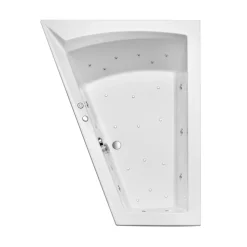 Whirlpool-Komplettset 'Galia I' Modell B 160 x 100 x 51 cm