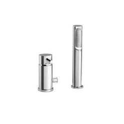 Whirlpool-Komplettset 'Rosa' Sanitäracryl weiß 200 x 90 x 45 cm
