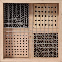 Wildbienenrahmen 4 Bloecke