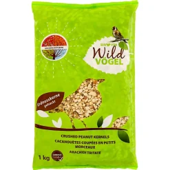 Wildvogelfutter Erdnüsse geknackt 1 kg