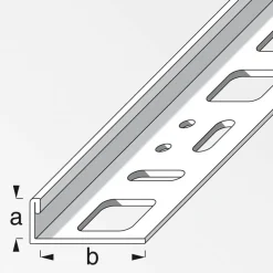 Winkelprofil Edelstahl 0,8 cm