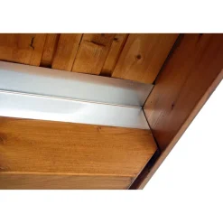 Winkelprofil 'HG1' aluminiumfarben 100 x 5 x 0,063 cm