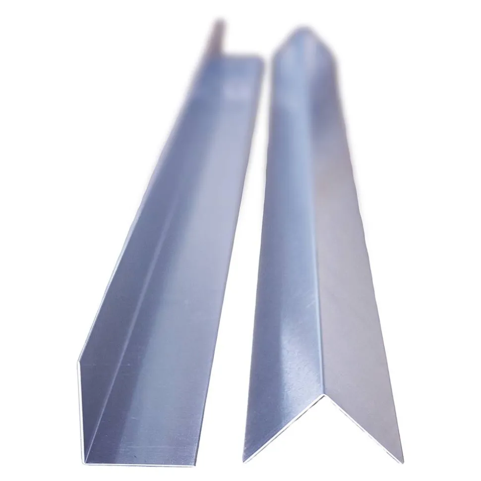 Winkelprofil 'HG1' aluminiumfarben 100 x 5 x 0,063 cm