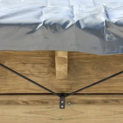 Winterabdeckplane für Pool 'Vermela' grau 512 x 712 cm