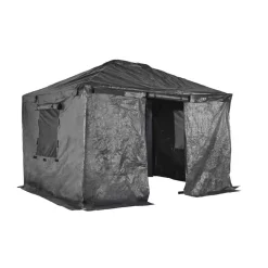 Winterabdeckung für Pavillon 12 x 16 grau Polyester