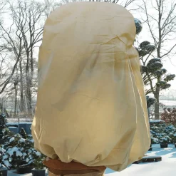 Winterschutz-Vlieshaube 'Exclusiv' beige Ø 250 x 350 cm