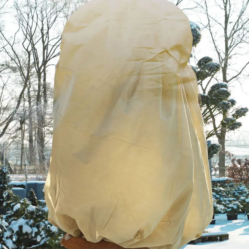 Winterschutz-Vlieshaube 'Mega/X-TREME' beige 180 x 120 cm