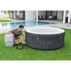 WLAN-Whirlpool 'LAY-Z-SPA Boracay AirJet' Ø 180 x 66 cm onyx