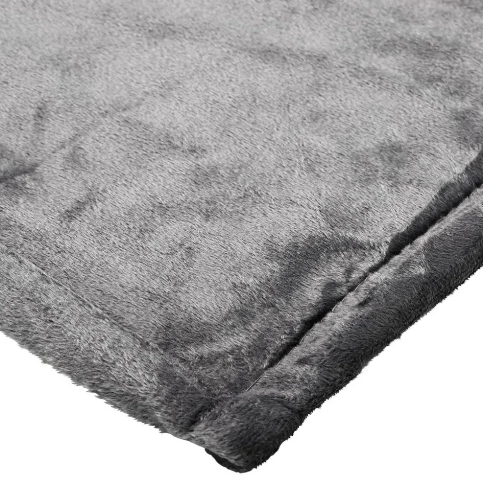 Wohndecke "Teddyfleece" 150 x 200 cm grau
