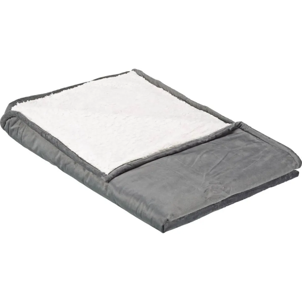 Wohndecke "Teddyfleece" 150 x 200 cm grau