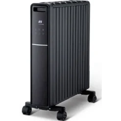 Wärmekonvektor schwarz 2000 W