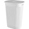 Wäschebox 'Filo' weiß 55 Liter