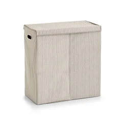 Wäschesammler beige 31 x 63 x 61,5 cm