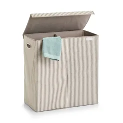 Wäschesammler beige 31 x 63 x 61,5 cm
