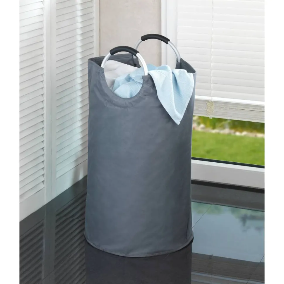 Wäschesammler 'Jumbo' anthrazit 38 x 72 x 38 cm 69 l