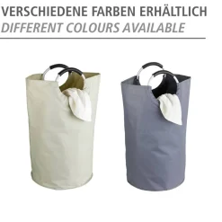 Wäschesammler 'Jumbo' anthrazit 38 x 72 x 38 cm 69 l