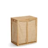 Wäschesammler natur 53,5 x 61 x 33 cm