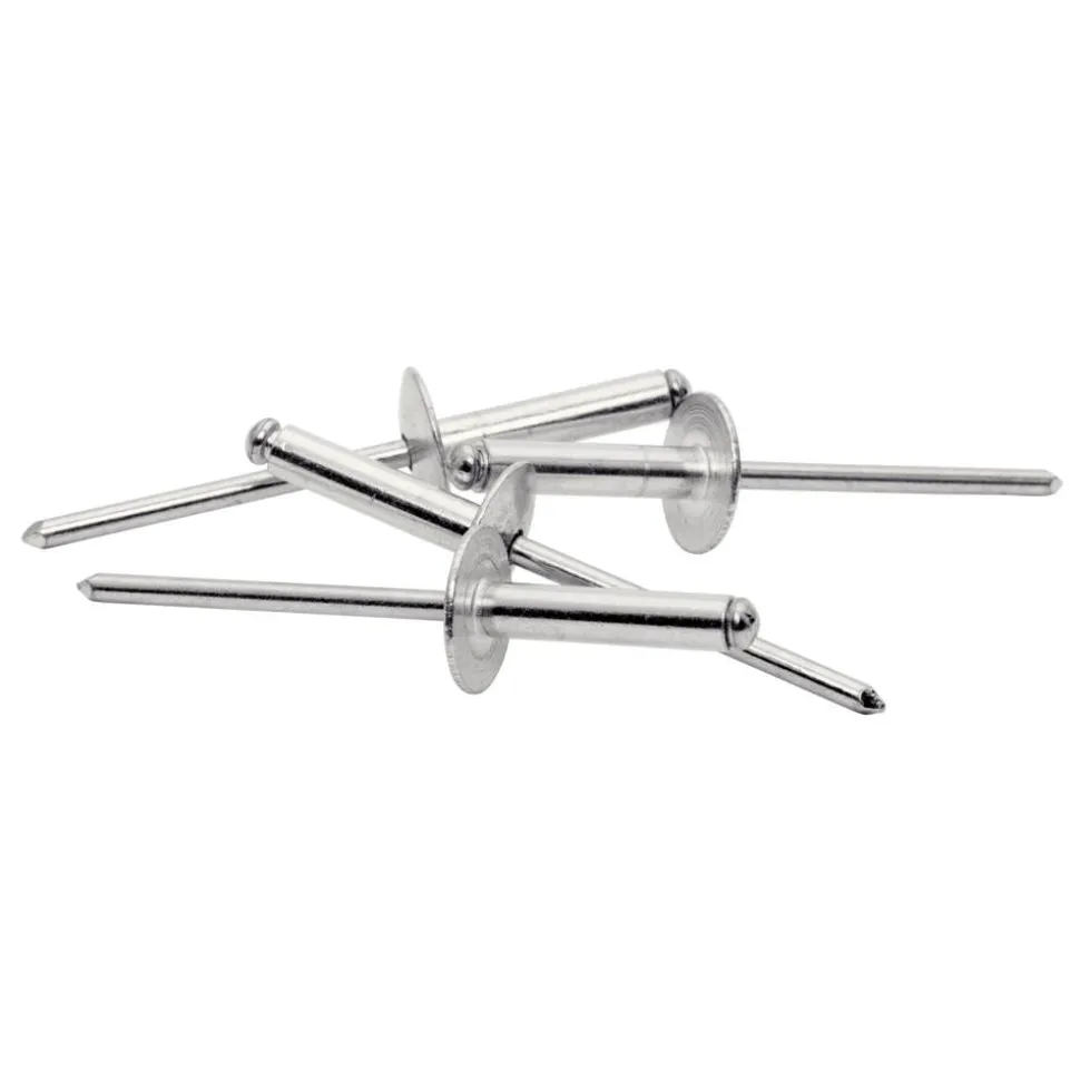 XL-Niete Ø 4,8 x 12 mm 40 Stück inkl. Bohrer