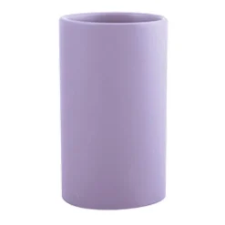 Zahnputzbecher 'Tube' Porzellan lavendel Ø 7 x 11,5 cm