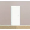 Zarge 'Economy' weiß 198,5 x 73,5 x 14-16 cm, Linksanschlag