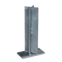Zaun-Komplettset 'Milano Line' WPC anthrazit mit Pfosten zum Aufschrauben 568 x 180 cm